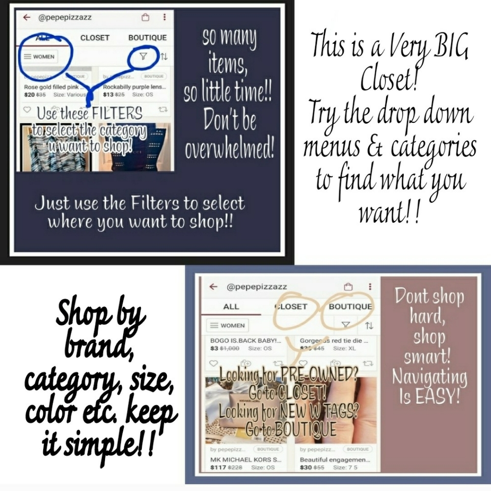 Let's try to simplify! tips to find what u WANT!